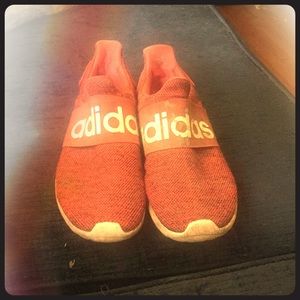 A pair of adidas size 10